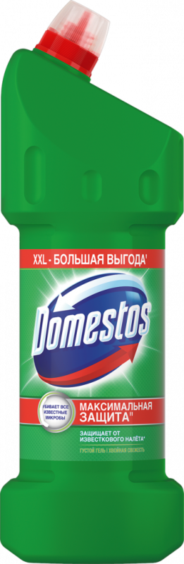 Средство для чистки DOMESTOS Хвойная свежесть, 1.5л Средство для чистки DOMESTOS Хвойная свежесть, 1.5л
