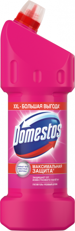 Средство для чистки DOMESTOS Универсальное Розовый шторм, 1.5л Средство для чистки DOMESTOS Универсальное Розовый шторм, 1.5л