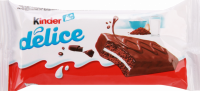 Пирожное бисквитное KINDER Delice с молочной начинкой, 39г