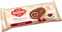 Рулет бисквитный ЯШКИНО Вишневый, 200г