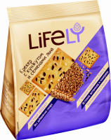 Крекер LIFELY с семенами льна и кунжутом, 180г