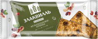 Печенье сахарное мультизлаковое ДАЛМАТОВО Злаквиль с орешками и изюмом, 160г