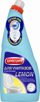 Гель для чистки унитазов UNICUM Лимон, 750мл