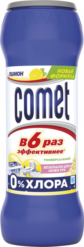 Порошок чистящий COMET Лимон б/хлоринола Порошок чистящий COMET Лимон б/хлоринола