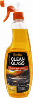Спрей для чистки стекол SANITA Clean glass с нашатырным спиртом, 500мл