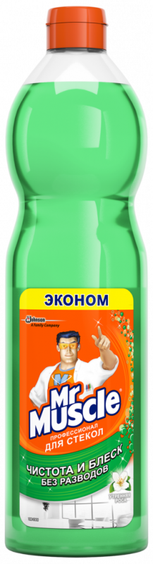 Средство для чистки стекол МИСТЕР МУСКУЛ Эконом Утренняя Роса, 500мл Средство для чистки стекол МИСТЕР МУСКУЛ Эконом Утренняя Роса, 500мл