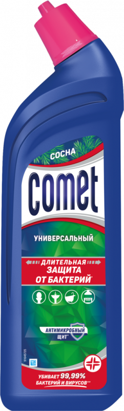 Гель чистящий COMET Универсальный Сосна, 700мл Гель чистящий COMET Универсальный Сосна, 700мл
