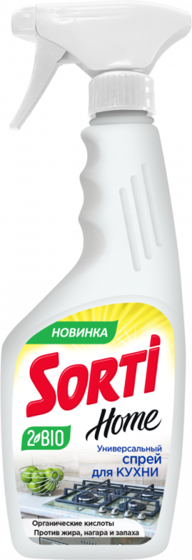 Средство чистящее SORTI Home Антижир Универсальное для кухни