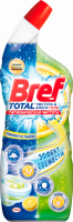 Гель для чистки унитаза BREF Total Чистота и блеск Лимон и Лайм, 700мл