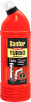 Средство для прочистки труб SANFOR Turbo, 1кг