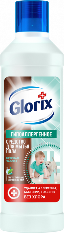 Средство чистящее GLORIX д/пола Нежная забота Средство чистящее GLORIX д/пола Нежная забота