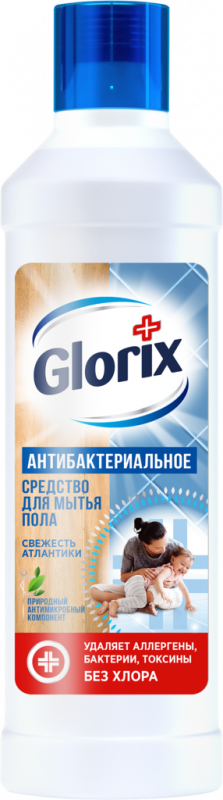 Средство для чистки полов GLORIX Свежесть Атлантики, 1л