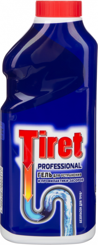 Средство для чистки труб TIRET Professional, 500мл