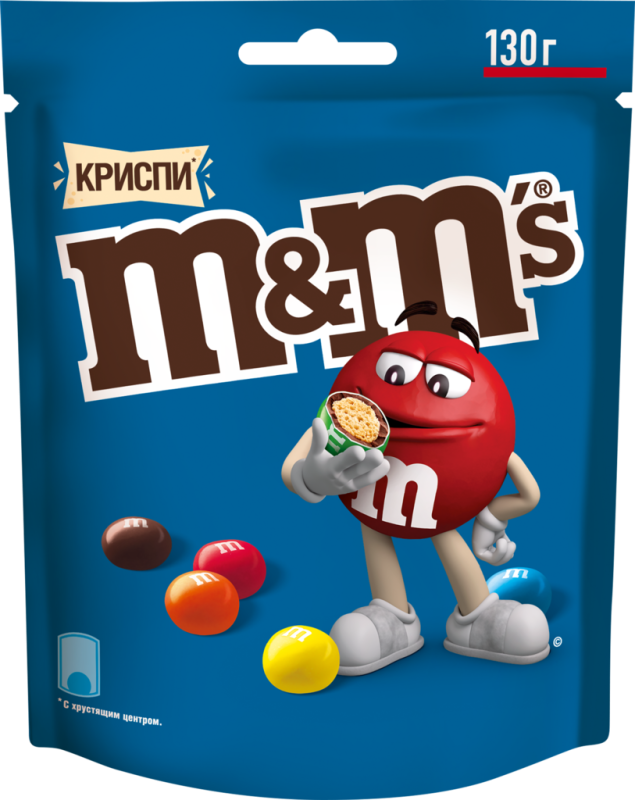 Драже M&M'S Криспи, 130г
