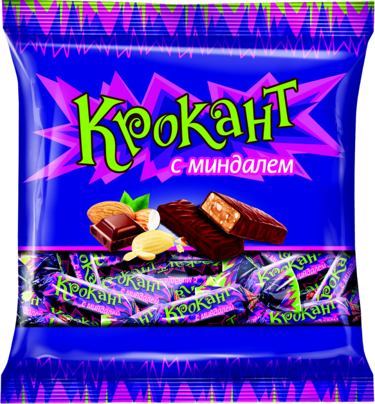 Конфеты КРОКАНТ с миндалем, 180г Конфеты КРОКАНТ с миндалем, 180г
