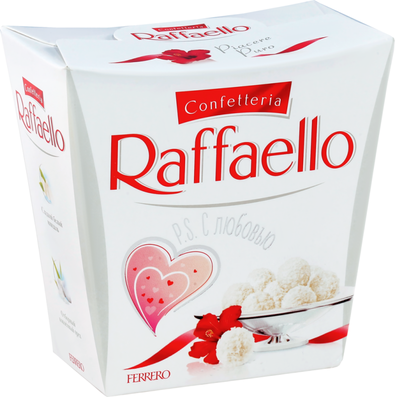 Конфеты RAFFAELLO Mini с цельным миндальным орехом в кокосовой обсыпке, 40г Конфеты RAFFAELLO Mini с цельным миндальным орехом в кокосовой обсыпке, 40г