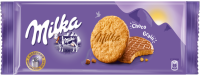 Печенье MILKA Choco Grain с овсяными хлопьями, покрытое молочным шоколадом, 168г