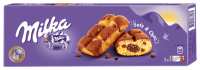Пирожное бисквитное MILKA Soft & choc с кусочками шоколада и шоколадной начинкой, 175г