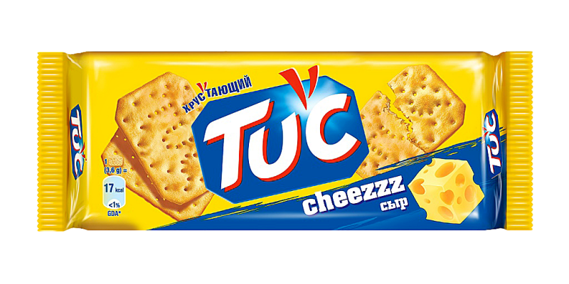 Крекер TUC Cheezzz Сыр, 100г