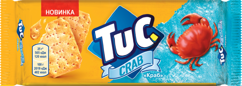 Крекер TUC Краб, 100г Крекер TUC Краб, 100г