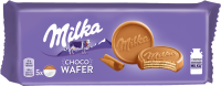 Вафли MILKA с начинкой с какао, в молочном шоколаде, 150г