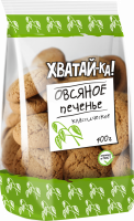 Печенье ХВАТАЙ-КА овсяное Классическое, 400г