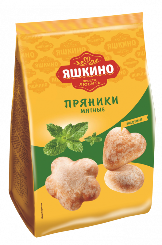Пряники ЯШКИНО Мятные, 350г Пряники ЯШКИНО Мятные, 350г