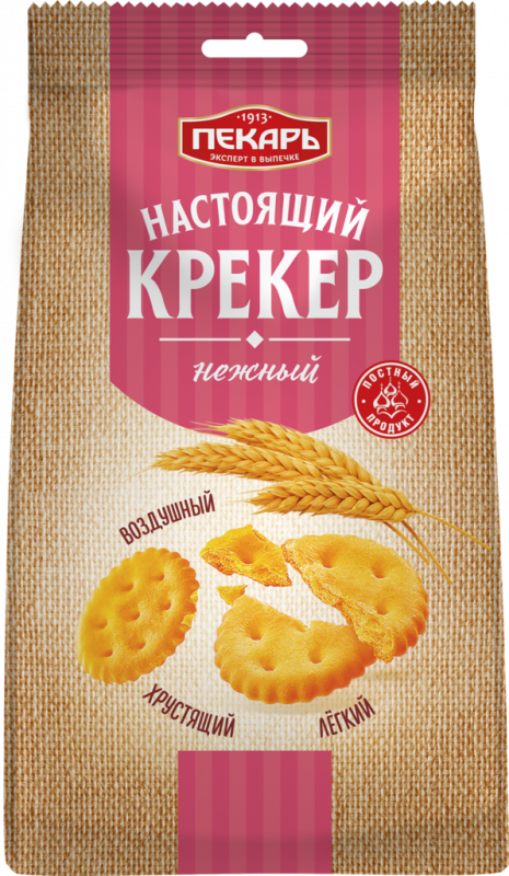 Крекер КОНФИ Нежный, 220г Крекер КОНФИ Нежный, 220г