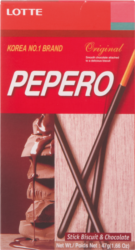 Соломка LOTTE Pepero Original в шоколаде, 47г