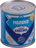 Молоко сгущенное ЛЮБИМАЯ КЛАССИКА цельное с сахаром 8,5% без ЗМЖ, 380г