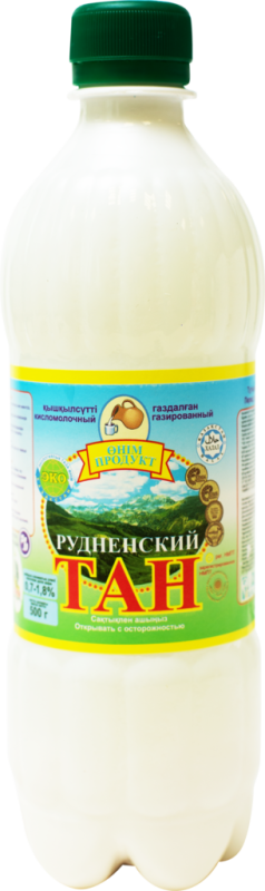 Тан РУДНЕНСКИЙ 0,7–1,8% газированный, без змж, 500г Тан РУДНЕНСКИЙ 0,7–1,8% газированный, без змж, 500г