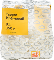 Творог ИРБИТСКИЙ 9%, без змж, 350г