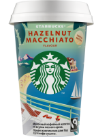 Напиток молочно-кофейный STARBUCKS Macchiato со вкусом лесного ореха 2,6%, без змж, 220мл