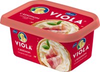 Сыр плавленый VIOLA с беконом 50%, без змж, 400г