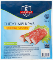 Крабовые палочки МИРАМАР Снежный краб, 200г
