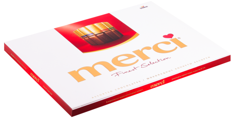 Конфеты MERCI Finest selection Ассорти, 675г