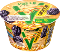 Продукт овсяный ферментированный VELLE Овсянка, чернослив, 180г