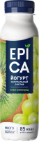 Йогурт питьевой EPICA с киви и виноградом 2,5%, без змж, 260г