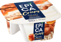 Йогурт EPICA Crispy Карамель, семена подсолнечника, орехи 10,2%, без змж, 140г