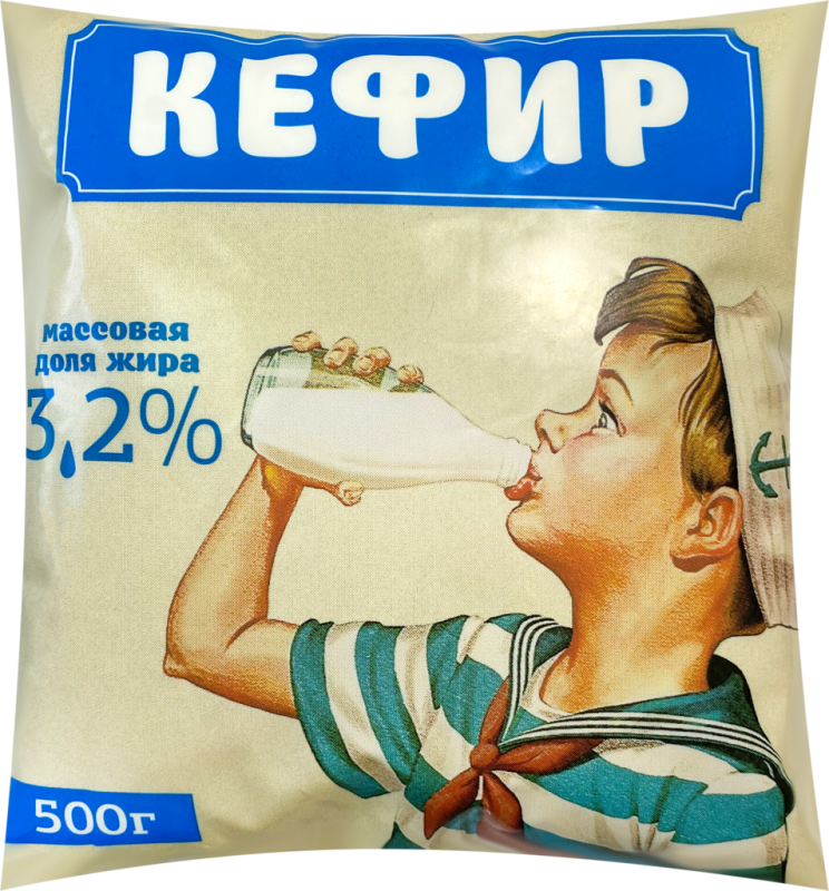 Кефир СТМК НАДЕЖДА 3,2%, без змж, 500г