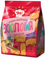 Печенье УРА! КОНДИТЕРЫ Зоология для детей затяжное, 400г