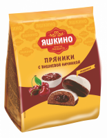 Пряники ЯШКИНО с вишневой начинкой, 350г