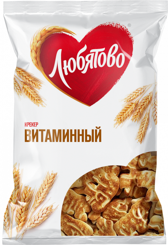 Крекер ЛЮБЯТОВО Витаминный, 300г Крекер ЛЮБЯТОВО Витаминный, 300г
