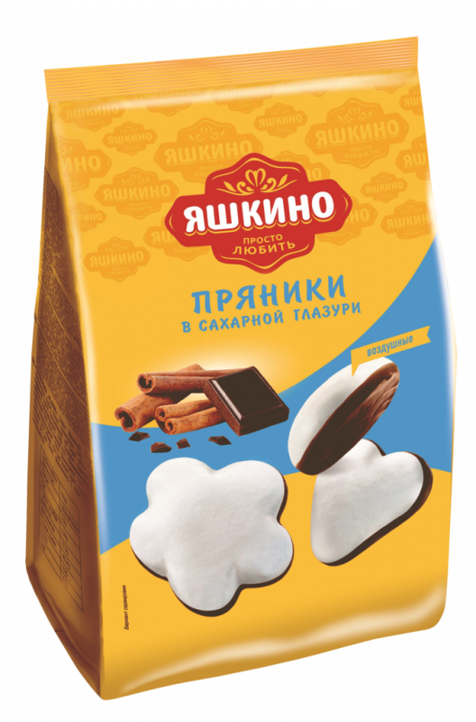 Пряники ЯШКИНО в сахарной глазури, 350г Пряники ЯШКИНО в сахарной глазури, 350г