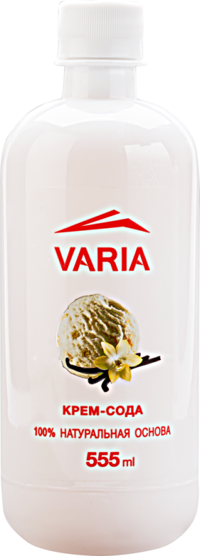 Напиток VARIA Крем-сода сильногазированный, 0.555л