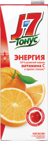 Нектар J7 Тонус Апельсин с экстрактом ацеролы с мякотью, 1.45л