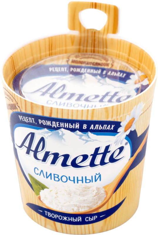 Сыр творожный HOCHLAND Almette Сливочный 60%, без змж, 150г Сыр творожный HOCHLAND Almette Сливочный 60%, без змж, 150г
