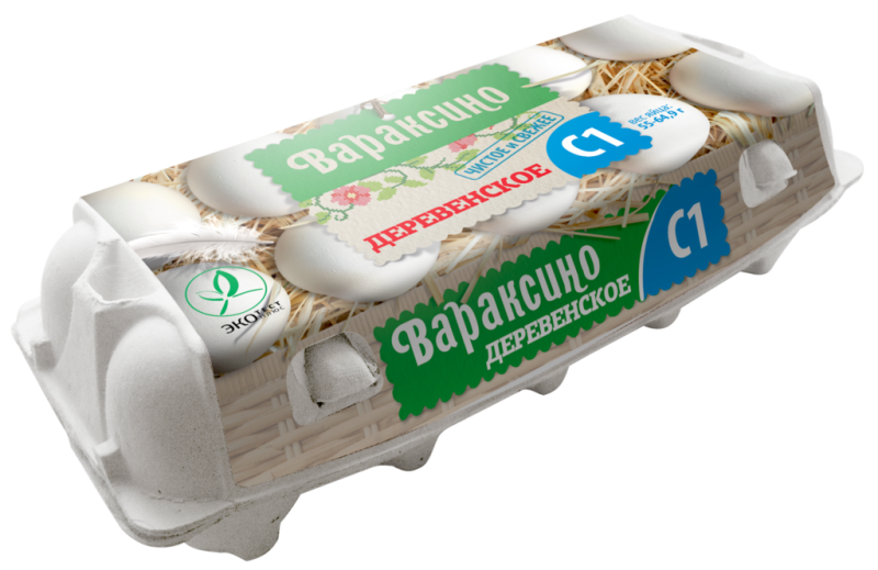 Яйцо куриное ВАРАКСИНО С1 деревенское, 10шт Яйцо куриное ВАРАКСИНО С1 деревенское, 10шт