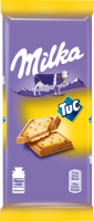 Шоколад молочный MILKA TUC с соленым крекером, 87г