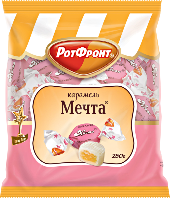 Карамель РОТ ФРОНТ Мечта, 250г Карамель РОТ ФРОНТ Мечта, 250г